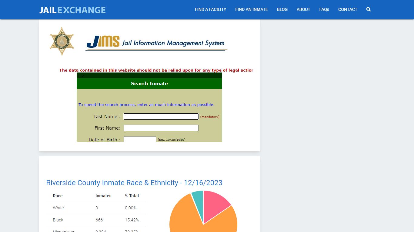 Robert Presley Detention Center Inmate Search - Jail Exchange